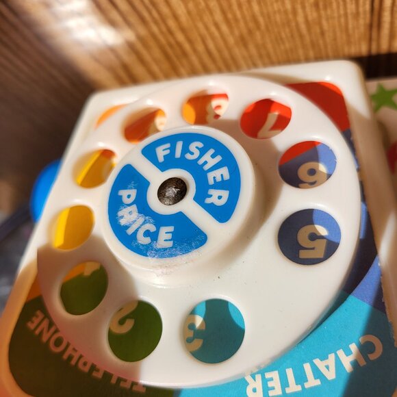 Vintage Fisher Price Toy Chatter Telephone 1985 - Picture 9 of 15